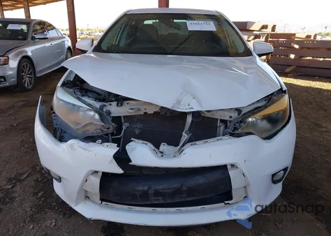 2016 Toyota Corolla Le Plus из США, поврежденный, VIN 5YFBURHE5GP380230